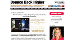 Desktop Screenshot of bouncebackhigher.com